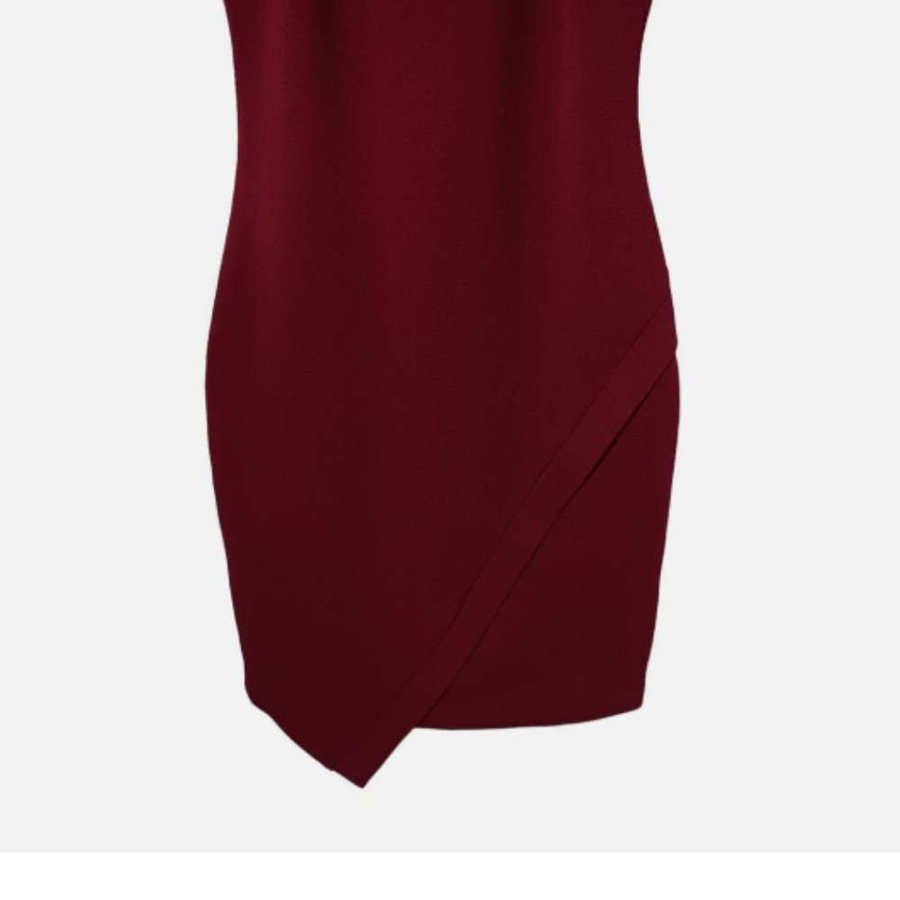 By & By Womens Dress Size XS Sleeveless Wine Color Solid Liverpool Retail $49 - Picture 5 of 8